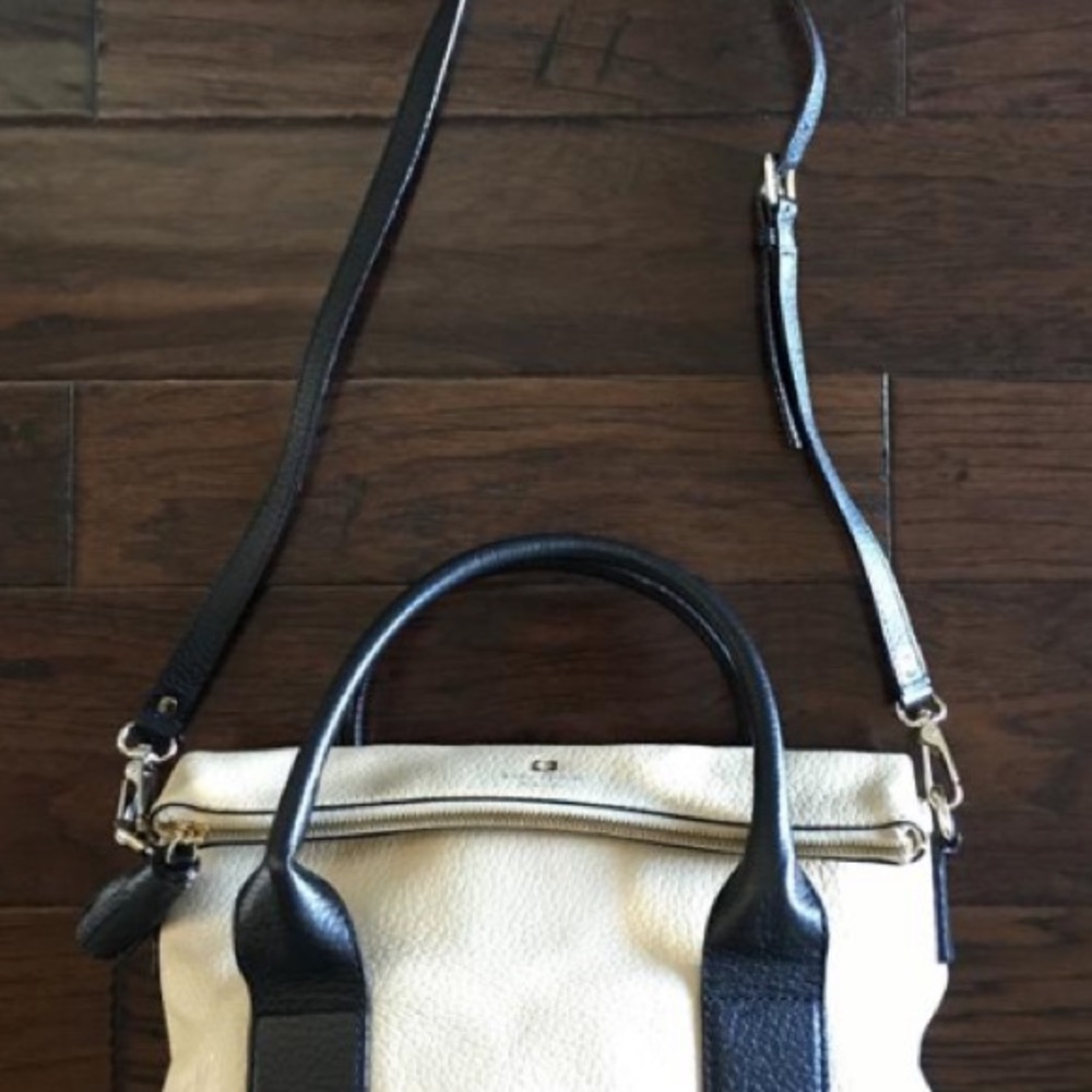 New York Pebbled Satchel/Crossbody Bag - Picture 6 of 11